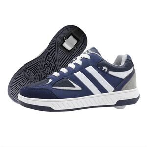 Breezy Rollers Sneaker with Wheels Removable Wheels Size 12